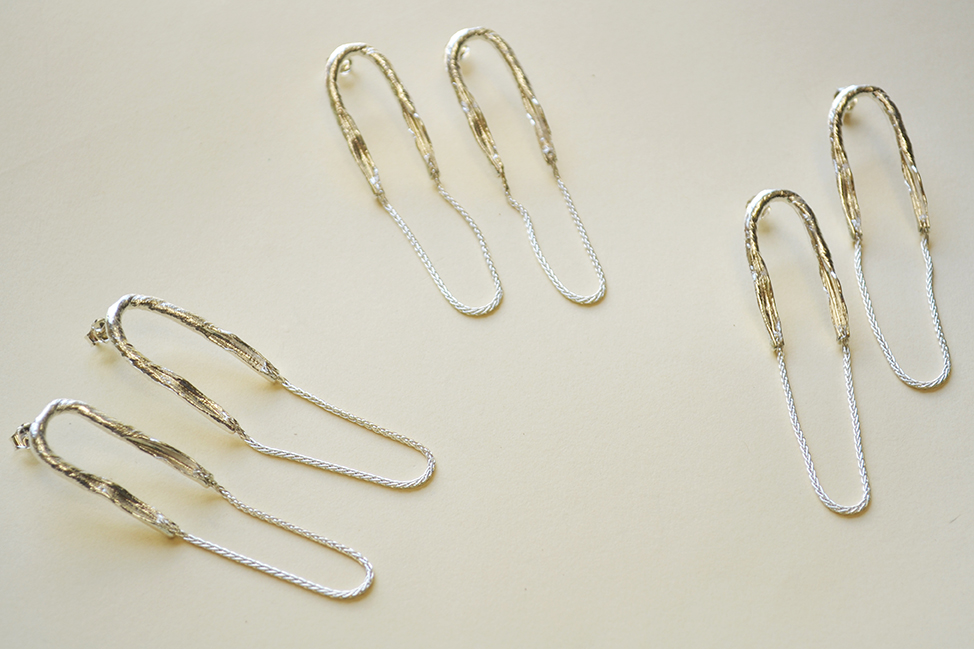 Dalia Sterling Silver Earrings - Image 2