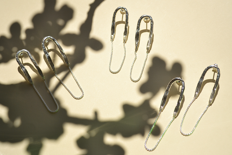 Dalia Sterling Silver Earrings - Image 3