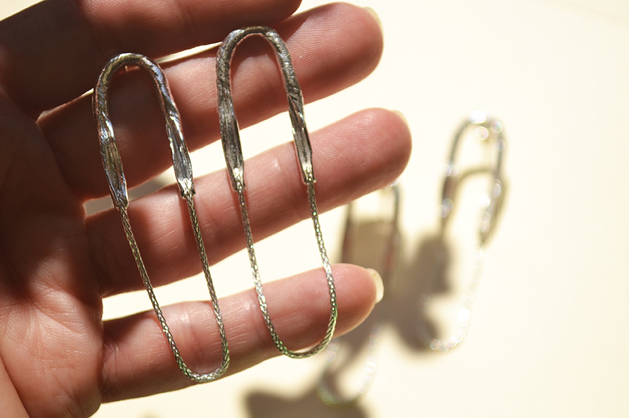 Dalia Sterling Silver Earrings - Image 4